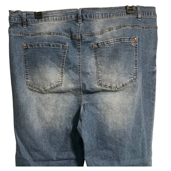 Wallflower Fearless Curvy Super High Rise Jeans Size 24W - Picture 6 of 10